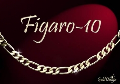 Figaro 10 - řetízek zlacený